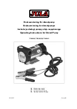 Предварительный просмотр 1 страницы Jula 730-022 Operating Instructions Manual