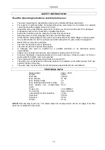 Предварительный просмотр 15 страницы Jula 731-070 Operating Instructions Manual