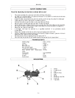 Предварительный просмотр 12 страницы Jula 731-078 Operating Instructions Manual