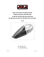 Jula 800-148 Operating Instructions Manual предпросмотр