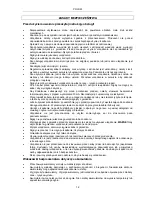 Предварительный просмотр 12 страницы Jula 800-148 Operating Instructions Manual