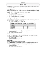 Preview for 8 page of Jula 801-031 Operating Instructions Manual