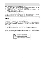 Preview for 9 page of Jula 802-005 Operating Instructions Manual