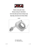 Предварительный просмотр 1 страницы Jula 802-096 Operating Instructions Manual