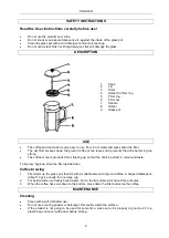 Preview for 8 page of Jula 802-362 User Instructions