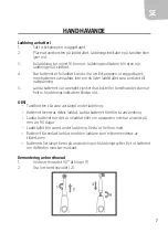 Предварительный просмотр 7 страницы Jula 804-193 Operating Instructions Manual