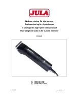 Preview for 1 page of Jula 809-026 Operating Instructions Manual