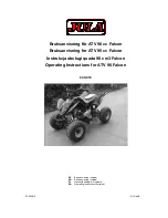 Jula 90 Falcon Operating Instructions Manual preview