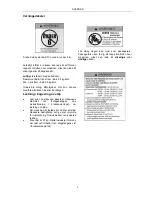 Preview for 7 page of Jula 90 Falcon Operating Instructions Manual