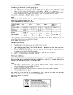 Preview for 3 page of Jula 943-097 Operating Instructions Manual