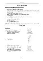 Предварительный просмотр 8 страницы Jula 948-002 User Instructions