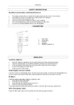 Предварительный просмотр 8 страницы Jula 957-102 Operating Instructions Manual