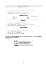 Preview for 5 page of Jula 957-103 Operating Instructions