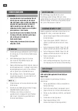 Предварительный просмотр 12 страницы Jula anslut 005508 Operating Instructions Manual