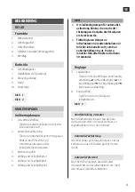 Предварительный просмотр 13 страницы Jula Anslut 007015 Operating Instructions Manual