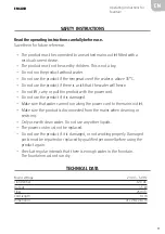 Preview for 11 page of Jula Axley 000-438 Operating Instructions Manual