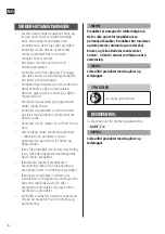 Предварительный просмотр 8 страницы Jula Axley 009911 Operating Instructions Manual