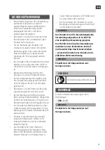 Предварительный просмотр 11 страницы Jula Axley 009911 Operating Instructions Manual