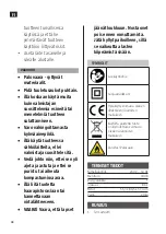 Предварительный просмотр 48 страницы Jula Bright 021133 Operating Instructions Manual