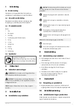 Preview for 5 page of Jula CUR AQUA 003843 Operating Instructions Manual