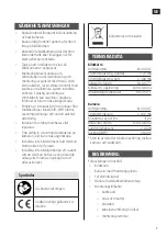 Preview for 7 page of Jula HAMRON 005017 Operating Instructions Manual