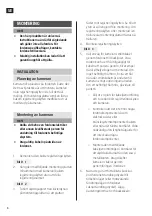 Preview for 8 page of Jula HAMRON 005017 Operating Instructions Manual