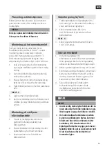 Предварительный просмотр 15 страницы Jula HAMRON 005017 Operating Instructions Manual