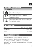 Предварительный просмотр 5 страницы Jula Hard Head 018984 Operating Instructions Manual