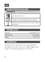 Предварительный просмотр 8 страницы Jula Hard Head 018984 Operating Instructions Manual