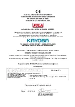 Предварительный просмотр 3 страницы Jula KAYOBA 004426 Operating Instructions Manual