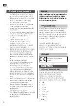 Preview for 6 page of Jula Kayoba 004433 Operating Instructions Manual