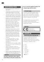 Preview for 12 page of Jula Kayoba 004433 Operating Instructions Manual