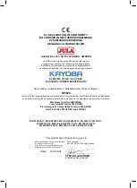 Предварительный просмотр 3 страницы Jula Kayoba 005025 Operating Instructions Manual