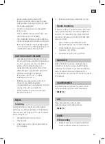 Preview for 29 page of Jula Kayoba 005025 Operating Instructions Manual