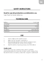 Preview for 7 page of Jula MarQuant 000-331 Operating Instructions Manual