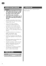 Предварительный просмотр 6 страницы Jula MarQuant 003-125 Operating Instructions Manual