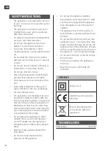 Preview for 14 page of Jula MarQuant 006072 Operating Instructions Manual