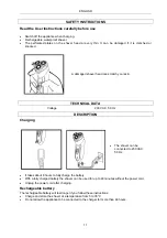 Preview for 11 page of Jula MarQuant 805-040 User Instructions