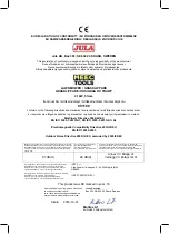 Preview for 3 page of Jula Meec tools 001180 Operating Instructions Manual