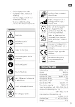 Preview for 109 page of Jula Meec TOOLS 002781 Operating Instructions Manual