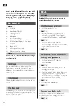 Preview for 18 page of Jula Meec tools 005118 Operating Instructions Manual