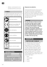 Preview for 34 page of Jula Meec tools 007587 Operating Instructions Manual