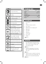 Preview for 33 page of Jula Meec tools 010026 Operating Instructions Manual