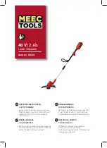 Preview for 1 page of Jula Meec tools 011221 Operating Instructions Manual