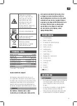 Preview for 9 page of Jula Meec tools 011221 Operating Instructions Manual