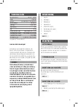 Preview for 9 page of Jula Meec tools 011398 Operating Instructions Manual