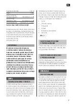 Preview for 27 page of Jula Meec tools 012179 Operating Instructions Manual