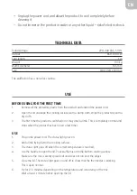 Preview for 15 page of Jula Menuett 802-670 User Instructions