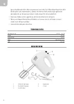 Предварительный просмотр 6 страницы Jula MENUETT Operating Instructions Manual