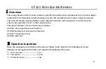 Preview for 2 page of Jula UT131 User Manual